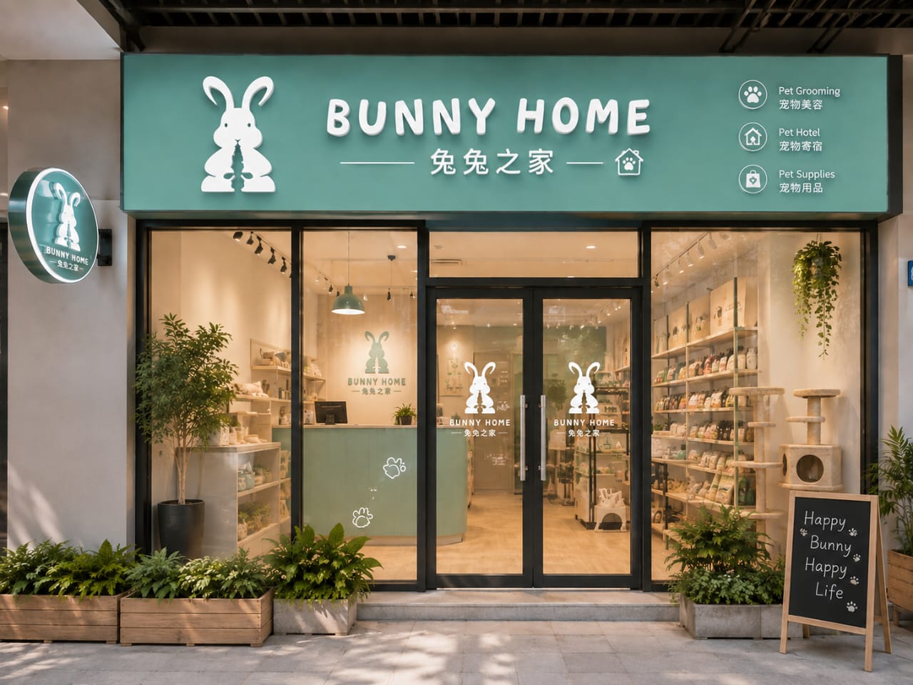 BunnyHome 店面与宠物用品